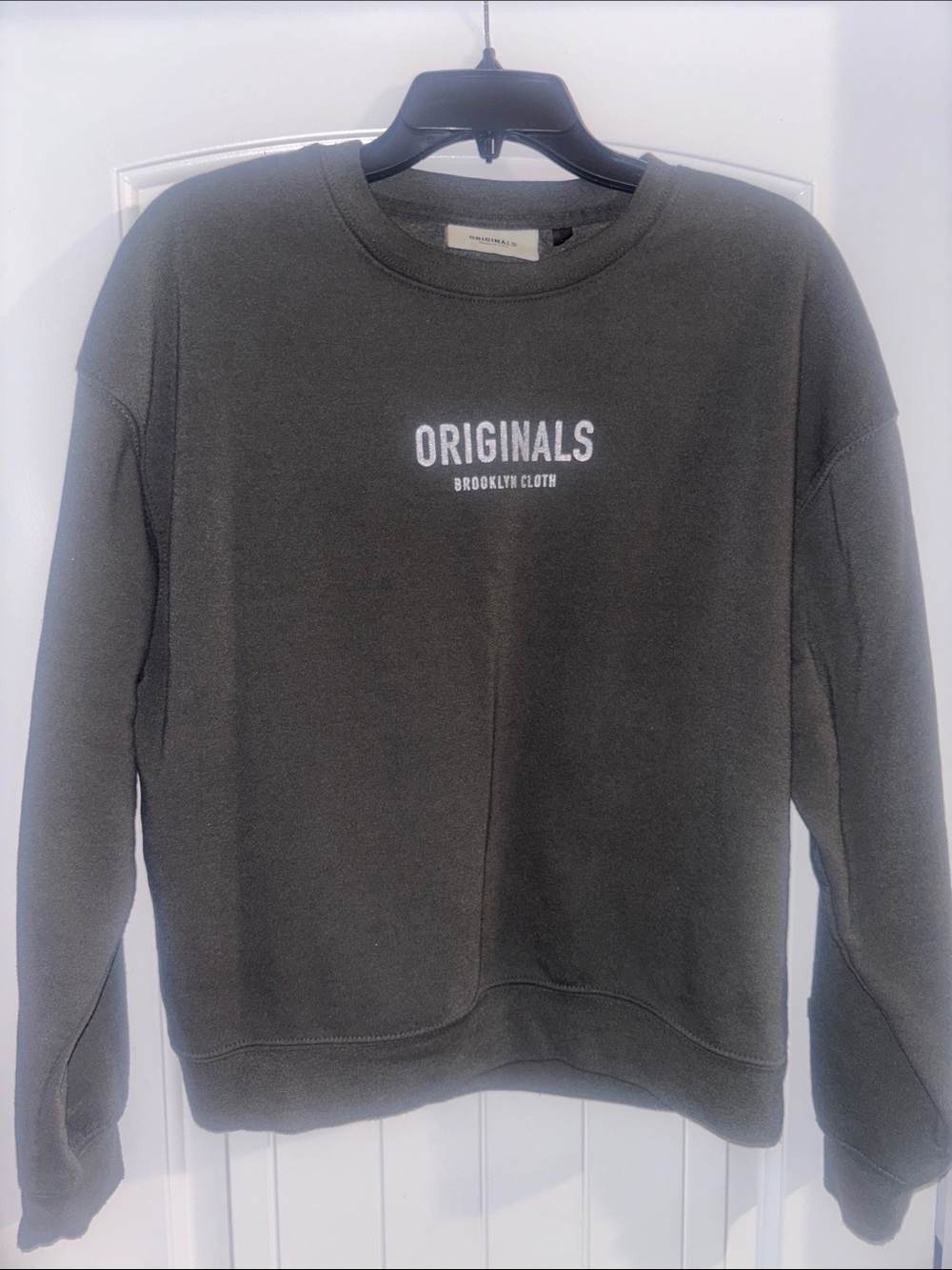 Women’s Brooklyn Cloth Crewneck Sweatshirt - Dark Olive